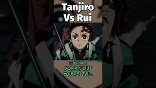 Tanjiro VS Rui [upl. by Pallaten480]