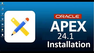 How To Install Oracle Apex 241 on Database 23ai windows OS [upl. by Ettelorahc]