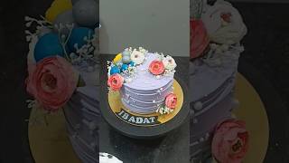 New design cake newcakedecoration newdesigncake cakedesign cakedecoration cake [upl. by Zil]