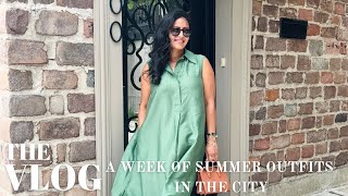 A WEEK OF SUMMER OUTFITS IN THE CITY  S2E16  Kalpana [upl. by Gnuhc106]