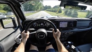 2024 Jeep Wrangler Rubicon POV Drive Impressions and ASMR [upl. by Ythomit273]