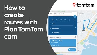 Creating your own routes with PlanTomTomcom [upl. by Sidoney]