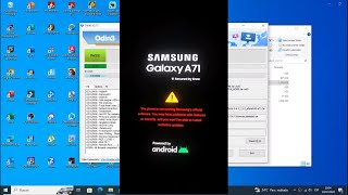 SAMSUNG GALAXY A71 TWRP AND ROOT WITH MAGISK [upl. by Nairrad]