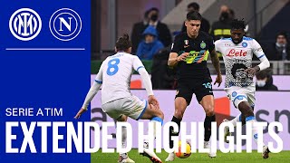 EXTENDED HIGHLIGHTS  INTER 32 NAPOLI  A topsyturvy encounter ends in victory 🍿💪🖤💙 [upl. by Sale]