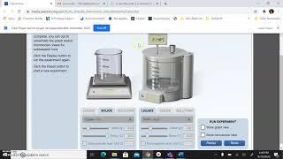 Specific heat capacityCalorimetry Lab simulation [upl. by Naleek]