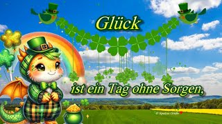 Ich wünsche dir einen glücklichen Tag 🍀 liebe Grüße und eine schöne Woche 😊 [upl. by Ameline410]