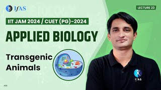 Transgenic Animals  Applied biology  IIT JAM  CUETPG2024  L 23 [upl. by Andras]