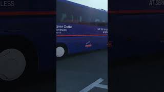 Man Lions Coach come Bus navetta Serravalle Scrivia outlet [upl. by Sedgewick558]