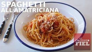 SPAGHETTI ALLAMATRICIANA [upl. by Margi722]