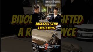 Dmitry Bivol gets GIFTED a Rolls Royce [upl. by Ydieh622]