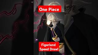 One Piece  Figarland Speed draw [upl. by Anohsal753]