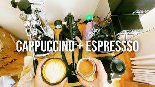 POV Brewing on the Flair 58 and La Pavoni Europiccola  Cappuccino  Espresso Comparison Preview [upl. by Etyam]