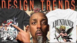 Tshirt Design Trends 2024 And How To Make Them [upl. by Nikral]