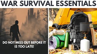 Survival Essentials To Buy from Amazon Before Crisis and Conflicts in 2025 [upl. by Anitsirhc751]