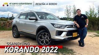 SsangYong Korando 2022 Más poderosa y familiar que nunca  Reseña a bordo [upl. by Newhall]