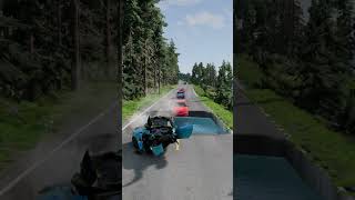 Cars vs Water pit  BeamNGDrive [upl. by O'Donnell45]