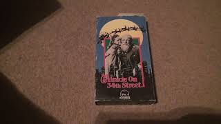 Miracle On 34TH Street VHS Unboxing [upl. by Dagny]