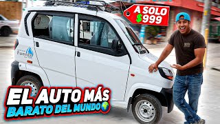 El auto mas Barato del mundo llego para cambiar a Mexico Cuesta 999 [upl. by Nikolia836]