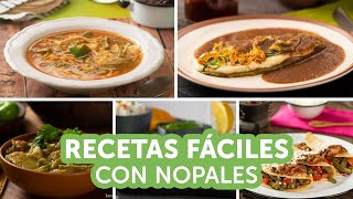 Recetas fáciles con nopales  kiwilimón [upl. by Hsak829]