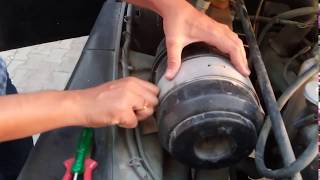 Change Air Filter In Mahindra MM550 MM540 Thar Jeep Bolero [upl. by Letrice]