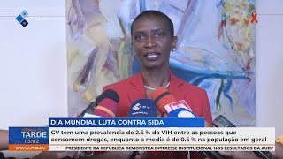 Cabo Verde tem uma prevalência de 26  do VIH entre as pessoas que consomem drogas [upl. by Ioves]