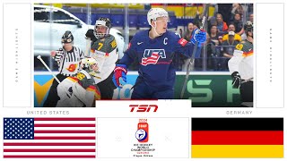 United States vs Germany FULL HIGHLIGHTS  2024 Mens World Hockey Championships [upl. by Leonid]