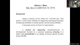 Recent Case Law Decisions in the Life Sciences [upl. by Hgielek]