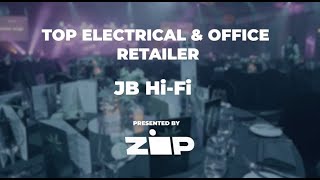 2024 All Star Bash Top Electrical amp Office Retailer  JB HiFi interview with ZIP [upl. by Lebama437]