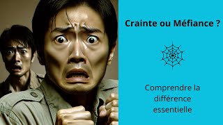 LA CRAINTE OU MÉFIANCE  Comprendre la différence essentielle [upl. by Bill]