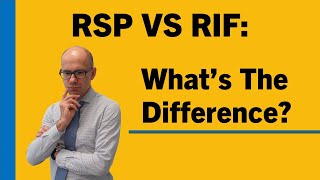 RRSP vs RRIF Whats the difference [upl. by Benisch38]