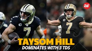 quotTaysom Hill Dominates with 3 TDs in Saints’ 3514 Win Over Brownsquot [upl. by Rakel]