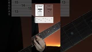 TAB Chords Pluto Projector  Rex Orange County Guitar tutorial [upl. by Ulah]