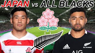 JAPAN vs ALL BLACKS Live Commentary Autumn Nations Series 2022 [upl. by Warenne]