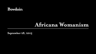 Clenora HudsonWeems quotAfricana Womanismquot [upl. by Colly815]