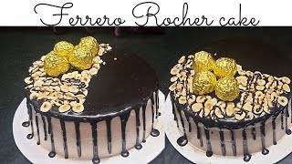 Ferrero rocher cake in tamilhow to make ferrero rocher cake at home [upl. by Lynelle207]