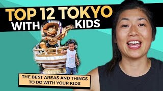 Top 12 FUN Attractions in Tokyo with Kids  Japan Family Holiday [upl. by Rramaj539]