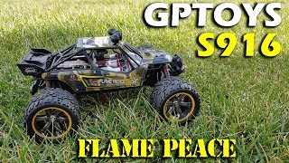 GPTOYS S916 quotFlame Peacequot RC Buggy Review [upl. by Leugim]