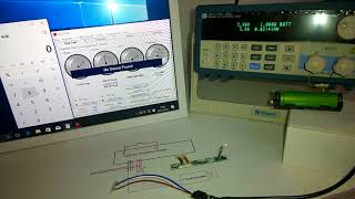 18650 Battery Capacity Tester VS Maynuo M9710 [upl. by Atteynad]