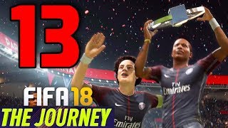 PSG CAMPIONE DI FRANCIA ma  FIFA 18 THE JOURNEY Il Ritorno di Hunter 13 [upl. by Irik]