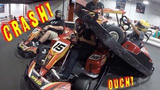 Karting crash compilation  bonus WOW9 [upl. by Miehar]