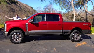 The 2024 Ford F250 Is a 90000 Super Truck That Does It All [upl. by Enorel734]