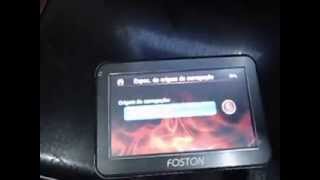 GPS Foston FS460DT travando ao navegar [upl. by Nata]