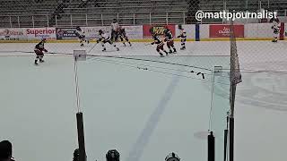 Save made by 70 Callum Antunes of the ChathamKent Cyclones [upl. by Severn]