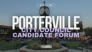 Porterville City Council Candidate Forum 2024 [upl. by Anselme97]