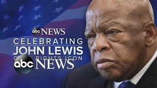 Late Rep John Lewis arrives at US Capitol to lie in state [upl. by Joye]