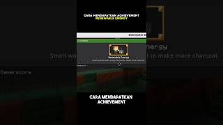 Cara mendapatkan Achievement Renewable Energy di Minecraft shorts shortvideo short [upl. by Elacim]