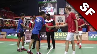 Syed Modi International Badminton C’ships 2017  SF  BoeMog vs AlfArd HD [upl. by Tonie]