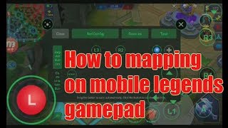 How to mapping play mobile legends gamepad mocute [upl. by Kask]