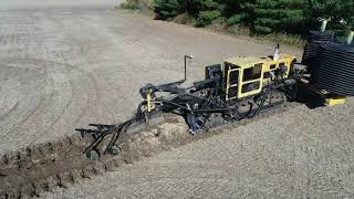 Tile Plow Lukow farm  Oct 29 2018 [upl. by Ailaroc]