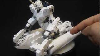 MG Full Armor Unicorn Gundam Part 8 Unicorn Mode FA Gundam UC verKa review [upl. by Akimehs89]